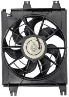 620-719 Condenser Fan Assembly Without Controller; 1992-1995 Hyundai Elantra