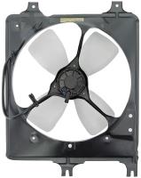 620-744 Radiator Fan Assembly Without Controller; 1988-1992 Mazda