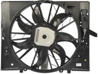 621-190 Radiator Fan Assembly with Controller; 2004-2005 BMW