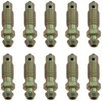 Treated Steel Bleeder Screw, 0.92 in., 1/4 in.-28 Thread