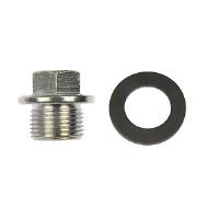 65221 Oil Drain Plug Standard M20-1.50, Head Size 17mm; Chevrolet/Dodge/GMC/Honda/Isuzu/Plymouth/Porsche/Subaru