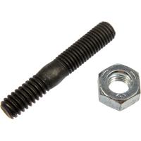 675-086 Double Ended Stud - 1/4-20 x 1/2 in. and 1/4-28 x 3/4 in.
