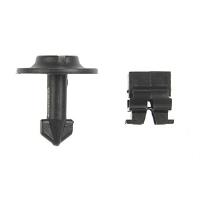 700-081 Splash Shield Retainer with Nut; 1992-2011 Audi