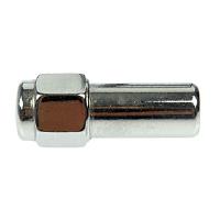 711-302 Wheel Nut Chrome Crager Sat Mag M12-1.50; CHRYSLER/FORD/GENERAL/HONDA/HYUNDAI/ISUZU/KIA/MITSUBISHI/TOYOTA