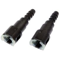 Fuel Line Connector/Adapter 5/16" Steel to 5/16" (8mm) Nylon Tubing