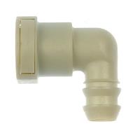 Fuel Line Vapor Connector, 5/8 in. Steel to Nylon, 90-Degree Elbow, Universal