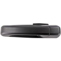 Exterior Door Handle Front Right Rear Right Black Smooth Finish