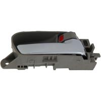 Interior Door Handle Front Rear Right Chrome Lever Beige Knob