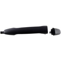 Exterior Door Handle Rear Left Smooth Black