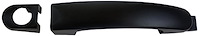 Exterior Door Handle Front Left With Keyhole Smooth