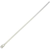 83918 8 and 11 in. White Low Profile Wire Ties