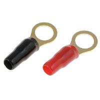 84614 8 Gauge Ring Insulated Terminal, 3/8 in.
