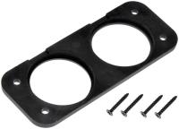 Dual Hole Flat Panel Mount For 12V Acc