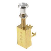 Brass Push-Pull Switch 3-position screw terminals