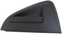 Exterior Door Handle Rear Right Textured Black Plastic