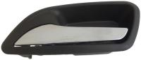 Interior Door Handle Front And Rear Left Chrome Lever Brown Housing Cocoa