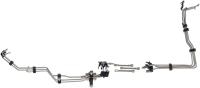 919-814 Stainless Steel Fuel Line Kit; 1999-2004 Chevrolet, 1999-2004 GMC