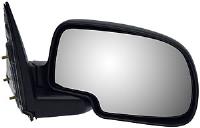 955-069 Passenger Manual Door Mirror Assembly; Chevrolet/GMC