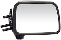 955-201 Passenger Manual Door Mirror Assembly; Nissan