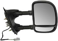 955-364 Passenger Power Door Mirror Assembly; Ford
