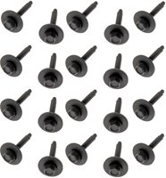 Steel Captured-Washer Splash Shield Retainer, 25 mm, M4.2-1.41 Thread for 2003-2021 Buick, Chevrolet, and Saturn Vehicles