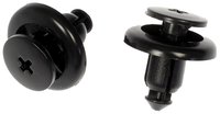 Plastic OE-Style Screw Rivet, 21 mm Length, 8 mm Hole for 1995-2016 Mazda Vehicles