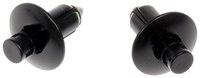Plastic Push-Type Bumper Cover Retainer, 7 mm Hole for 2008-2023 Subaru Vehicles