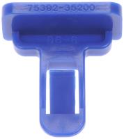 963-647 Moulding Retainer Head Dia 1.01 x 0.51 in Shank Lng 0.92 in Hole Dia 0.39 in; 2010-2019 Lexus; 2003-2019 Toyota