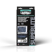 SuperLite Tri-Pak Contents: (3) 18"x32" (457mm x 812mm) pieces of Dynamat SuperLite