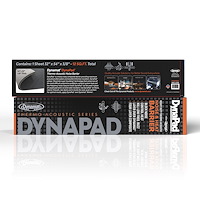 1- 32"x 54" x 3/8" (813mm x 1372mm x 7mm) piece of DynaPad Total Coverage: 12 ft² (1.11 m²)