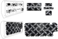 Xtreme Custom-Cut Door Kit 1979-1993 Ford Mustang GT (Hatchback), Coupe (Notchback), Convertible, T-Top