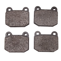 1000-0109-00 Track/Street Low-Metallic Brake Pads Kit, 2005-2011 Lotus, Position: Front