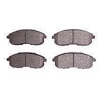 1000-0815-10 Track/Street Low-Metallic Brake Pads Kit, 2002-2019 Multiple Makes/Models, Position: Front