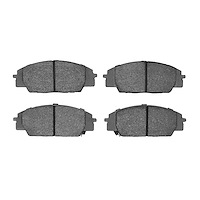 1000-0829-00 Track/Street Low-Metallic Brake Pads Kit, 2000-2011 Acura/Honda, Position: Front
