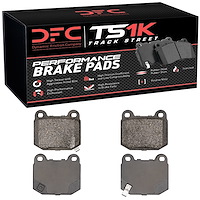 1000-0961-00 Track/Street Low-Metallic Brake Pads Kit, 2003-2020 Multiple Makes/Models, Position: Rear