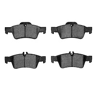 1000-0986-00 Track/Street Low-Metallic Brake Pads Kit, 2002-2018 Mercedes-Benz, Position: Rear