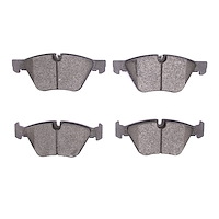 1000-1061-10 Track/Street Low-Metallic Brake Pads Kit, 2007-2013 BMW, Position: Front