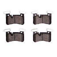 1000-1450-00 Track/Street Low-Metallic Brake Pads Kit, 2010-2018 Mercedes-Benz, Position: Rear