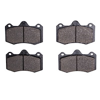 1000-1598-00 Track/Street Low-Metallic Brake Pads Kit, 2010-2012 Lotus, Position: Front