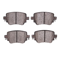 1000-1779-00 Track/Street Low-Metallic Brake Pads Kit, Fits Select Audi/Volkswagen, Position: Rear