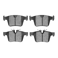 1000-1821-00 Track/Street Low-Metallic Brake Pads Kit, Fits Select Multiple Makes/Models, Position: Rear