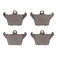 1115-1034-09 Active Performance Low-Metallic Brake Pads, 2003-2017 Multiple Makes/Models, Position: Parking