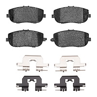 1115-1180-01 Active Performance Brake Pads & Hardware Kit, Fits Select Multiple Makes/Models, Position: Rear