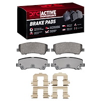 1115-1793-01 Active Performance Brake Pads & Hardware Kit, 2015-2021 Ford/Lincoln/Mercury/Mazda, Position: Rear