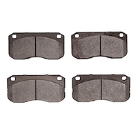 1214-0624-00 Heavy-Duty Semi-Metallic Brake Pads, 1987-1988 Mitsubishi Fuso, Position: Fr