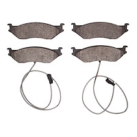 1214-1066-10 Heavy-Duty Semi-Metallic Brake Pads, Fits Select Ford/Lincoln/Mercury/Mazda, Position: Fr,Front
