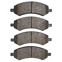 1214-1084-00 Heavy-Duty Semi-Metallic Brake Pads, Fits Select Multiple Makes/Models, Position: Front