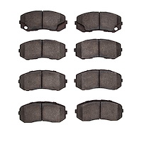 1214-1265-00 Heavy-Duty Semi-Metallic Brake Pads, 2005-2011 Multiple Makes/Models, Position: Rear,Fr,Front,Rr