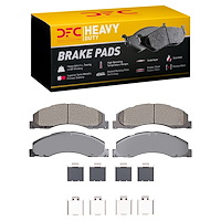 1214-1328-01 Heavy-Duty Brake Pads & Hardware Kit, Fits Select Ford/Lincoln/Mercury/Mazda, Position: Fr,Front