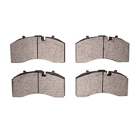 1214-1369-00 Heavy-Duty Semi-Metallic Brake Pads, 2005-2017 Multiple Makes/Models, Position: Fr & Rr